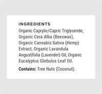 organic cbd salve ingredients
