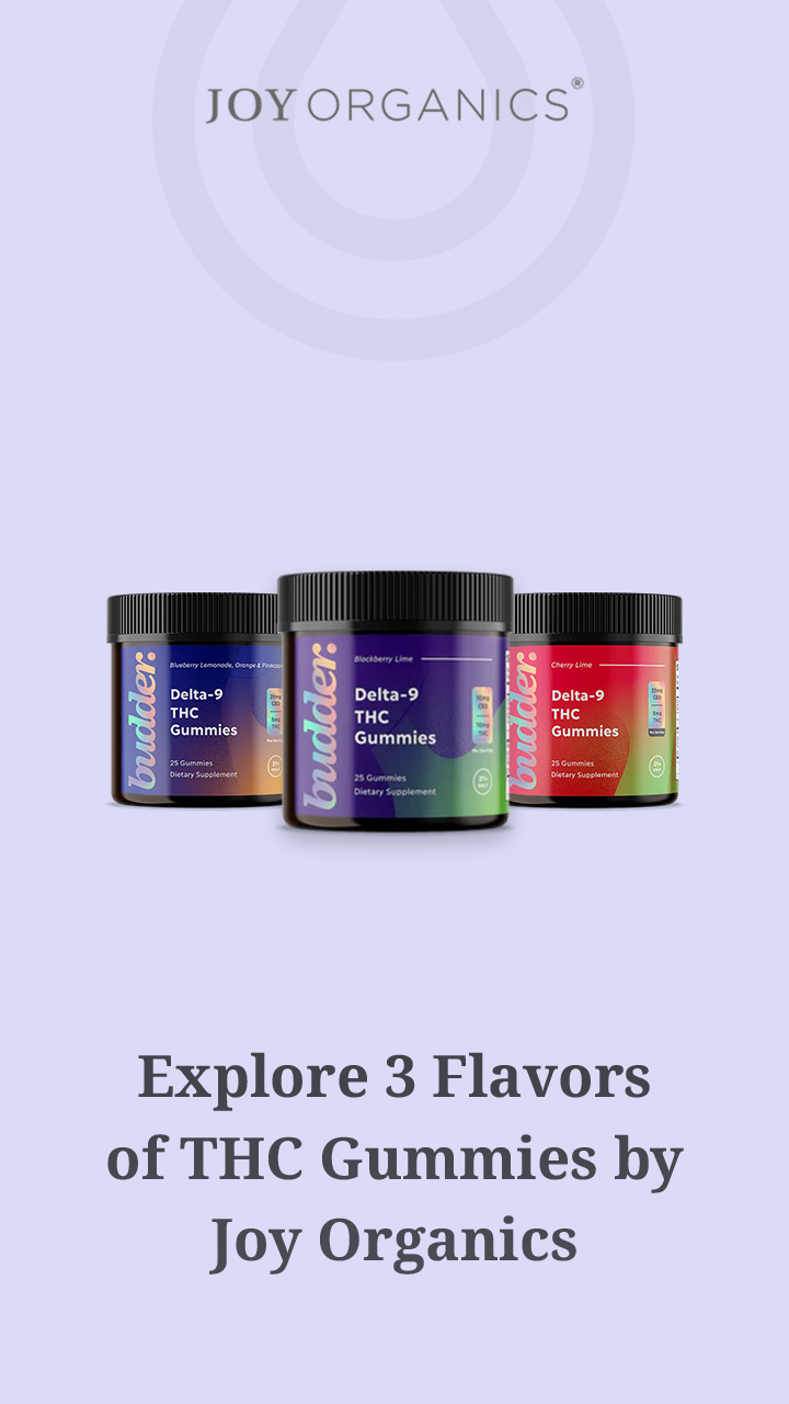 Explore 3 Flavors of THC Gummies by Joy Organics