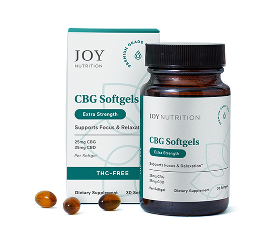 Broad Spectrum CBG Softgels with CBD