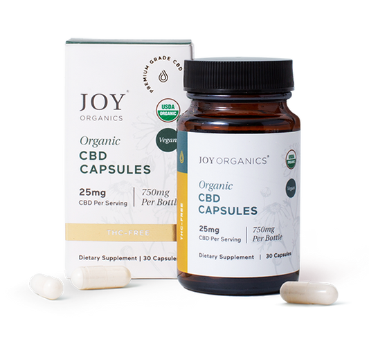 Organic 25mg CBD Capsules