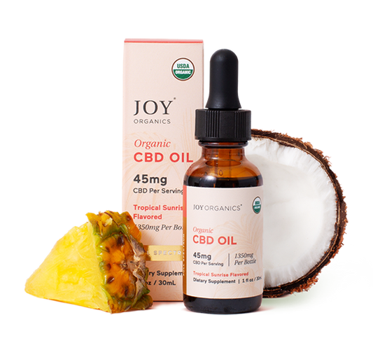 Organic Full Spectrum CBD Tincture (Tropical)