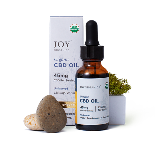Organic Full Spectrum CBD Tincture with THC (Unflavored) – Joy