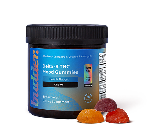 Delta 9 THC Mood Gummies (Beach Flavors)