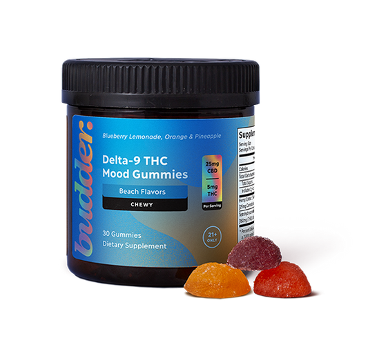 Delta 9 THC Mood Gummies (Beach Flavors)