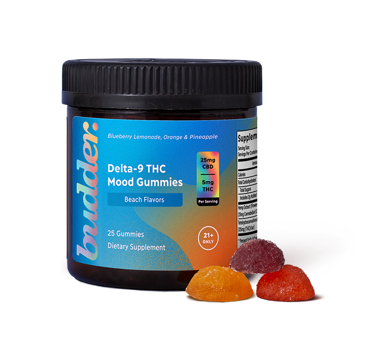 5mg Delta 9 THC Gummies (Beach Flavors)