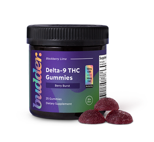 Delta 9 THC Gummies (Blackberry Lime)