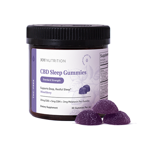 THC-Free CBD Sleep Gummies with Melatonin