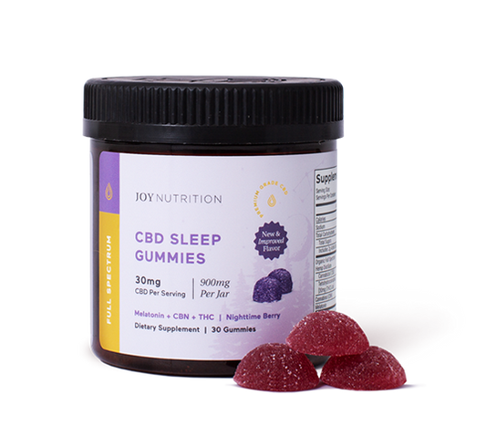 30mg CBD Sleep Gummies with CBN & THC