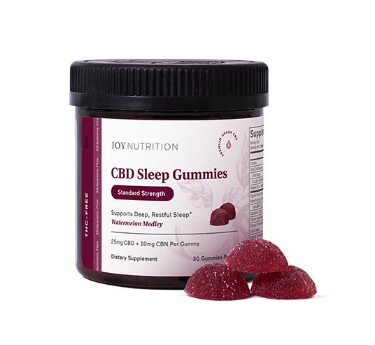 THC-Free CBD Sleep Gummies Without Melatonin