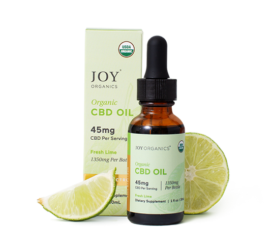 Organic Full Spectrum CBD Tincture with THC (Lime)