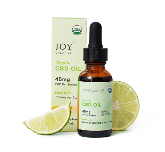 Organic Full Spectrum CBD Tincture with THC (Lime)