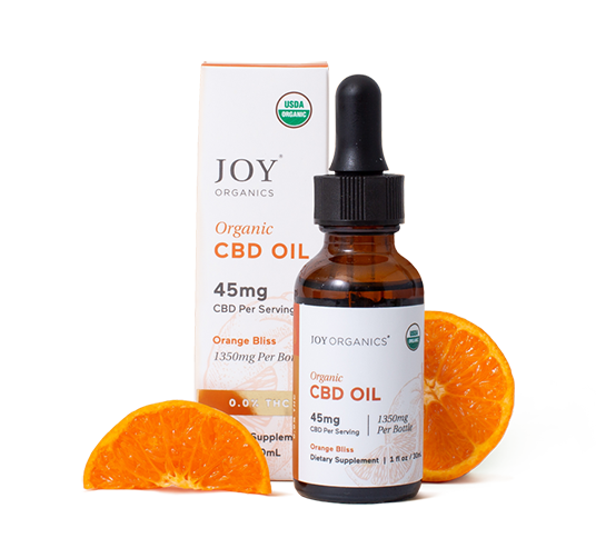 Organic THC-Free CBD Tincture (Orange Bliss)