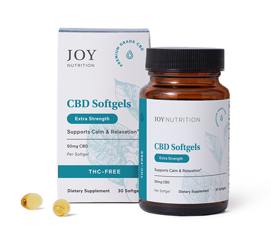 50mg CBD Softgels