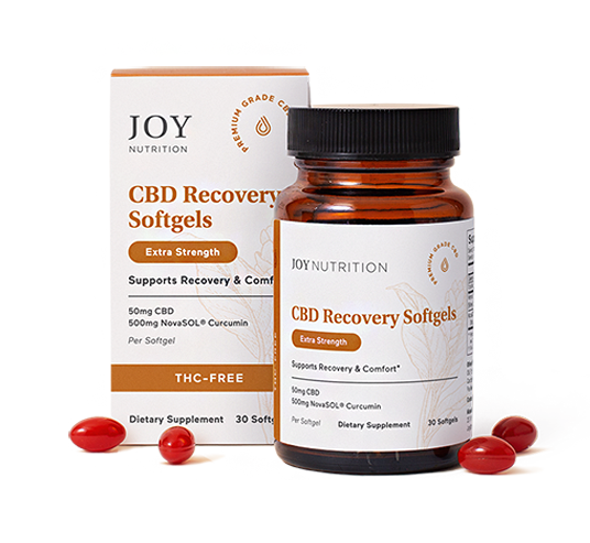 50mg CBD Softgels with Curcumin