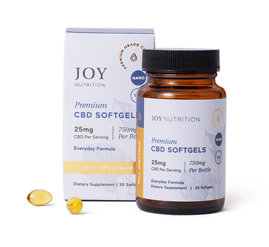 25mg Full Spectrum CBD Softgels