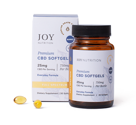 25mg Full Spectrum CBD Softgels