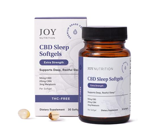 50mg CBD Softgels with Melatonin