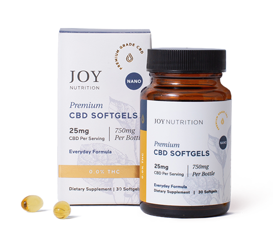 CBD Softgels 10mg / 25mg / 100mg