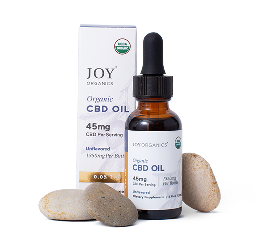 Organic THC-Free CBD Tincture (Unflavored)