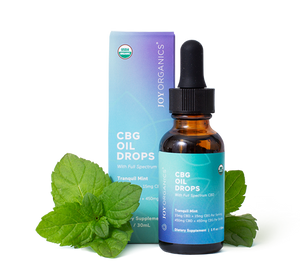 Organic CBG Mint Tinctures