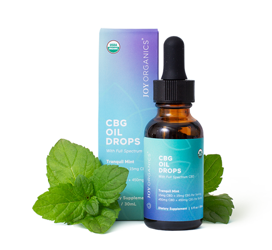 Organic Full Spectrum CBG Tincture with CBD and THC