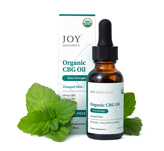 Organic THC-Free CBG Tincture (Mint)
