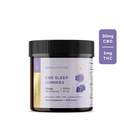 CBD Sleep Gummies (30mg CBD + 3mg CBN)