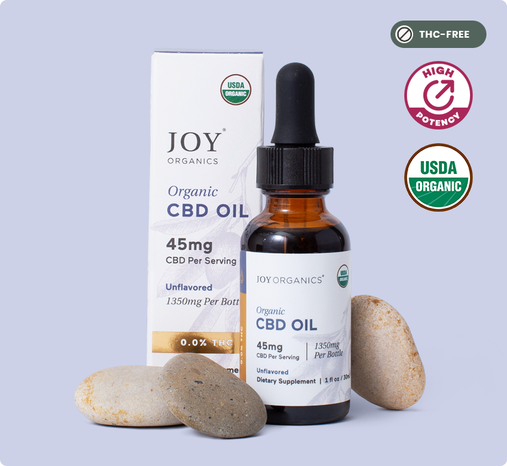 Organic CBD Tincture - Unflavored | Joy Organics Organic CBD Tincture - Unflavored | Joy Organics