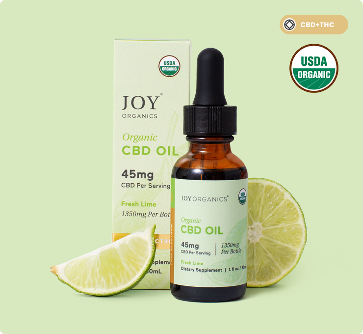 Fresh Lime: Organic Full Spectrum CBD Tincture with THC | Joy Organics Fresh Lime: Organic Full Spectrum CBD Tincture with THC | Joy Organics