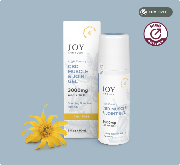 3000mg CBD Muscle & Joint Gel – Joy Organics