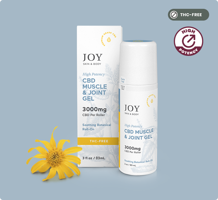 3000mg CBD Muscle & Joint Gel  Joy Organics