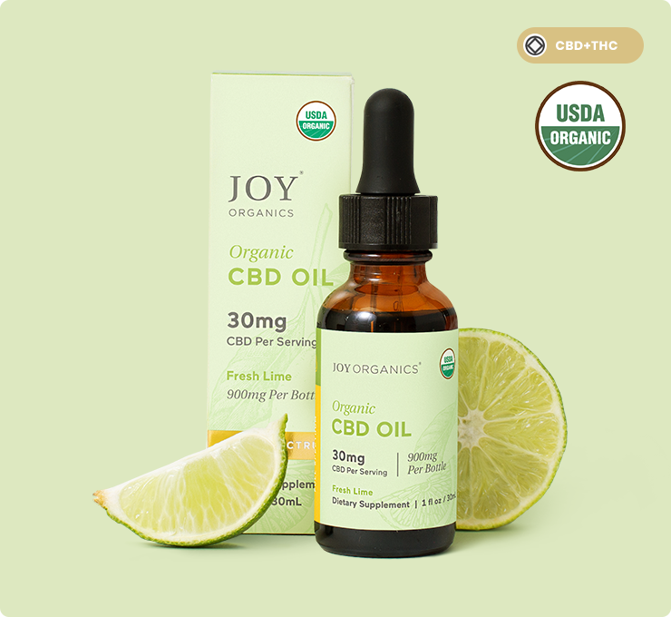 Fresh Lime: Organic Full Spectrum CBD Tincture with THC | Joy Organics Fresh Lime: Organic Full Spectrum CBD Tincture with THC | Joy Organics