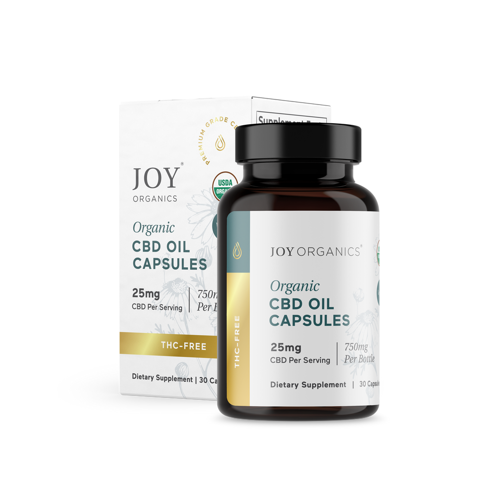 Organic Vegan CBD Capsules 25mg