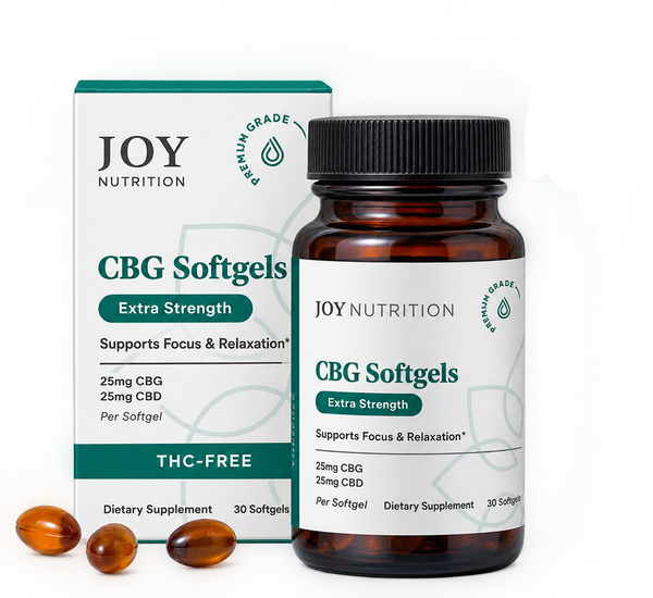Broad Spectrum CBG Softgels with CBD