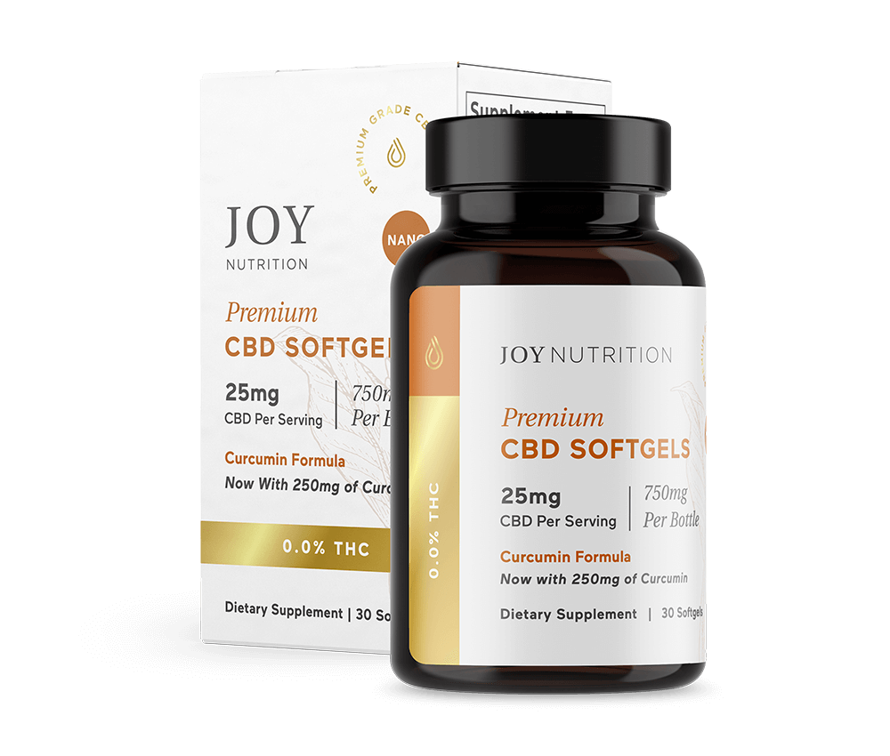 CBD Softgels with Curcumin