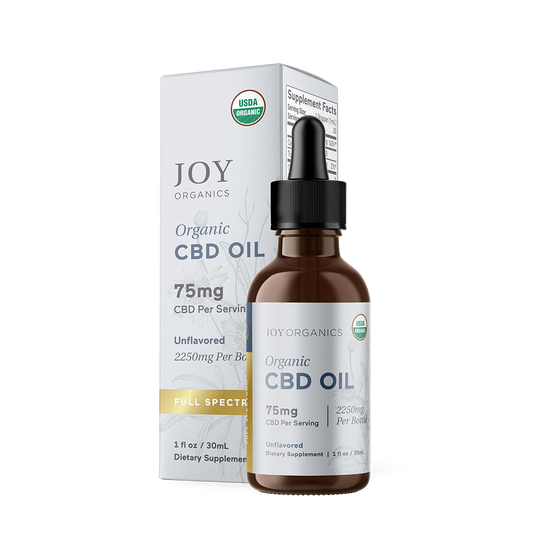 Organic Full Spectrum CBD Tincture with THC (2250mg Unflavored)