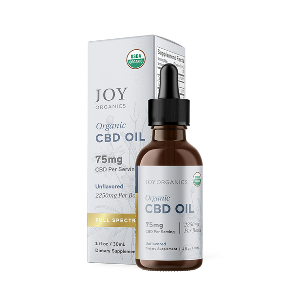 Organic Full Spectrum CBD Tincture with THC (2250mg Unflavored)