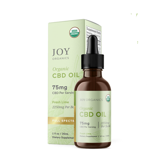 Organic Full Spectrum CBD Tincture with THC (2250mg Lime)