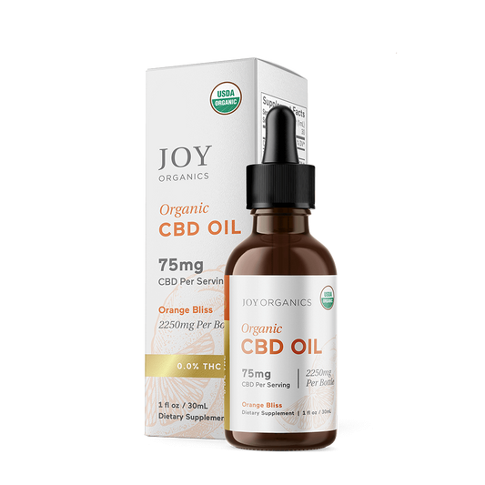 Organic CBD Tincture (2250mg Orange Bliss)