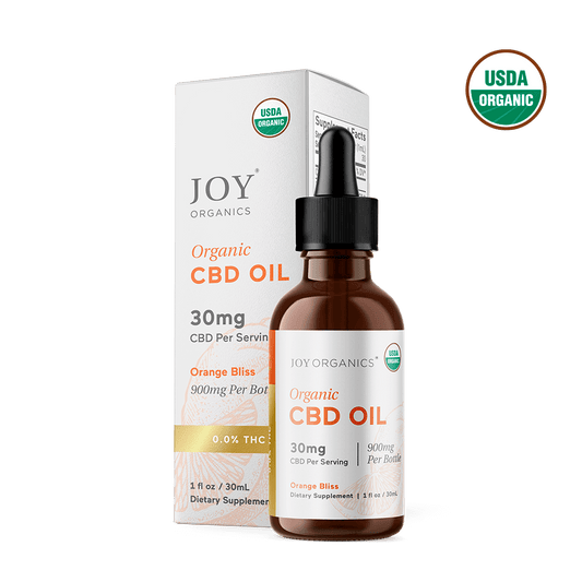 900mg Organic CBD Tincture (Orange Bliss)