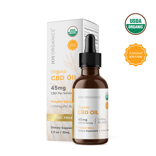 1350mg Organic CBD Tincture (Pumpkin Spice)