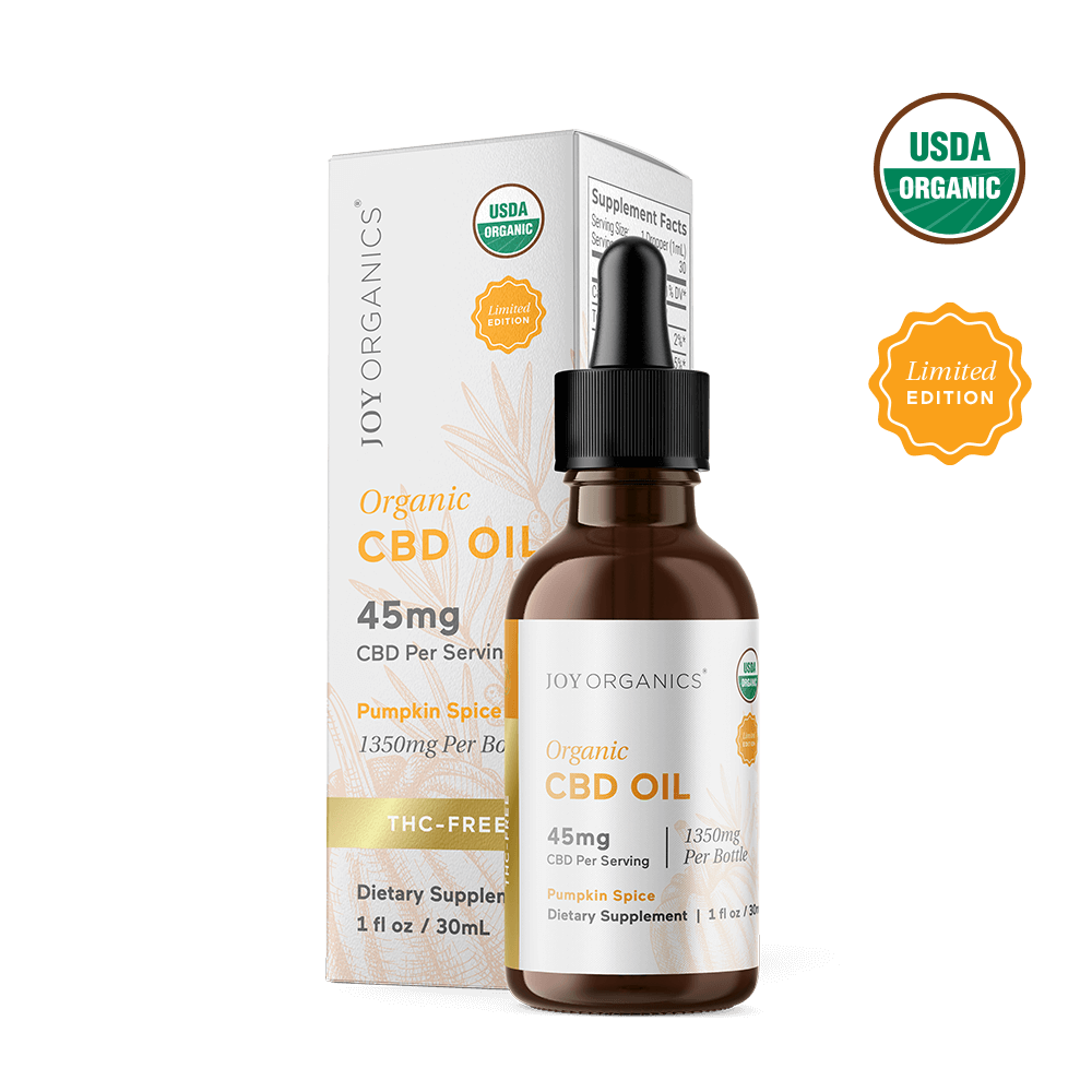 1350mg Organic CBD Tincture (Pumpkin Spice)