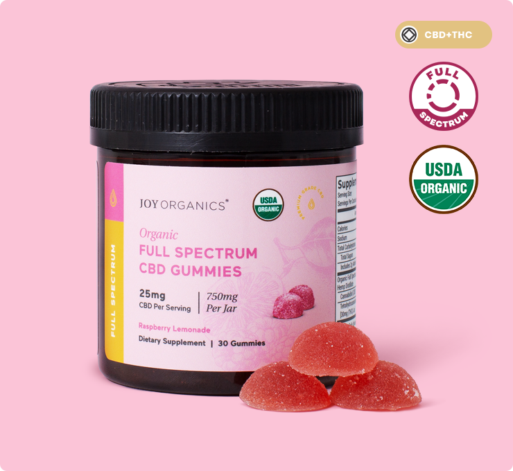 Organic Full Spectrum CBD Gummies | Joy Organics Organic Full Spectrum CBD Gummies | Joy Organics
