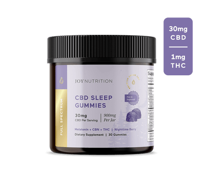 CBD Sleep Gummies (30mg CBD + 3mg CBN)