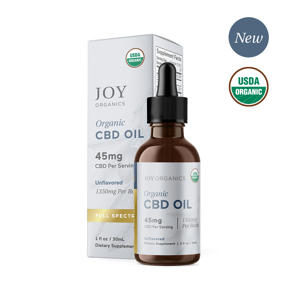 Unflavored: Organic 1350 mg Full Spectrum CBD Tincture with THC